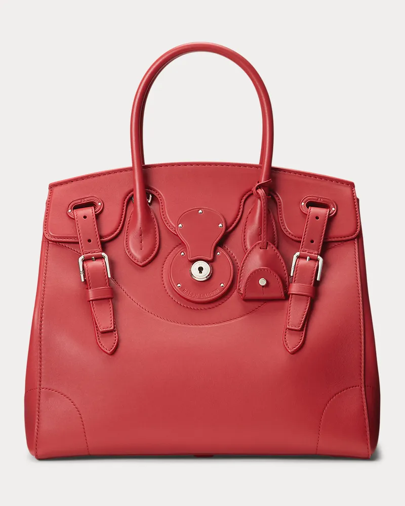 Ralph Lauren Extra-Soft Ricky 33 aus Kalbsleder Red