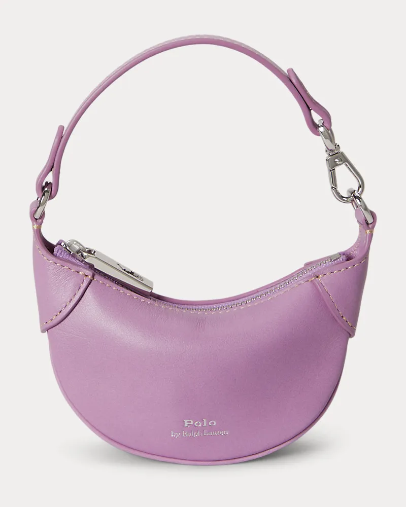 Ralph Lauren Kartenetui Polo ID aus Leder Purple