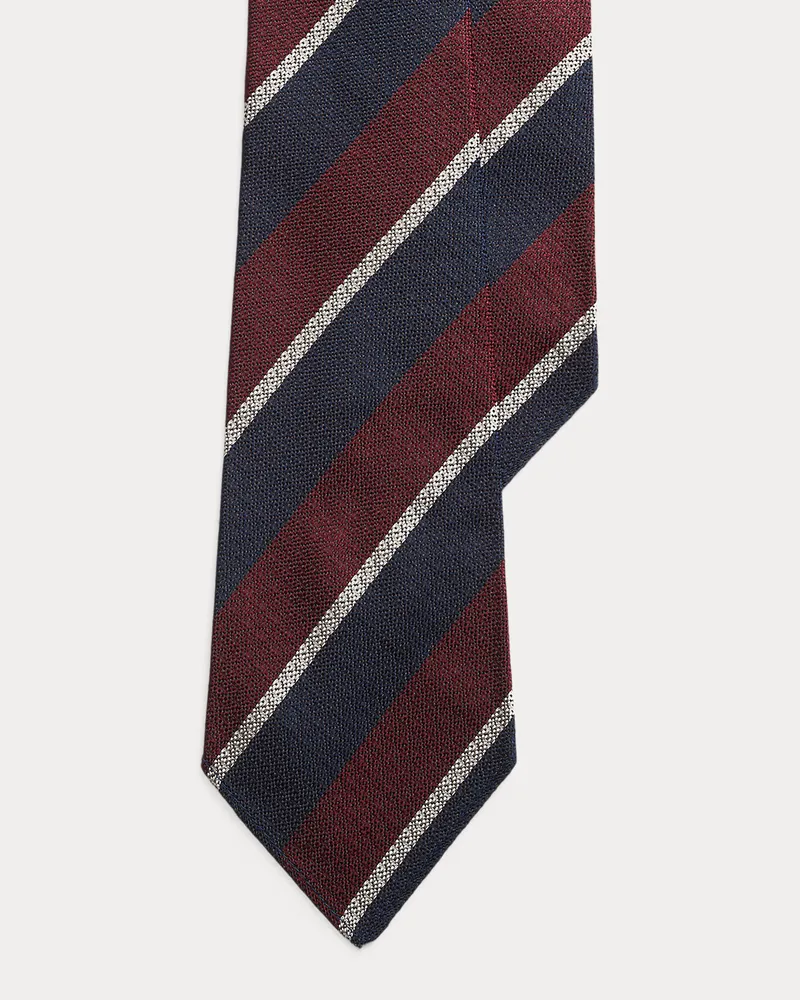 Ralph Lauren Gestreifte Krawatte im Vintage-Stil Blue