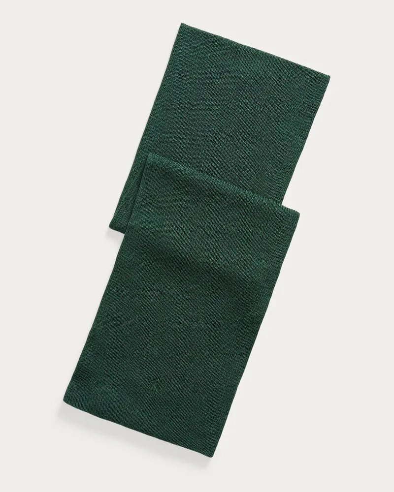 Ralph Lauren Wollschal mit Pony Green