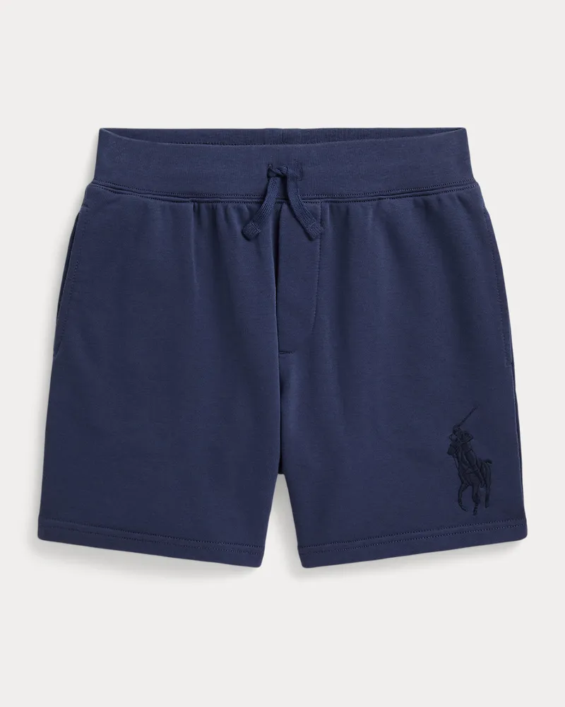 Ralph Lauren French-Terry-Shorts mit Big Pony Blue