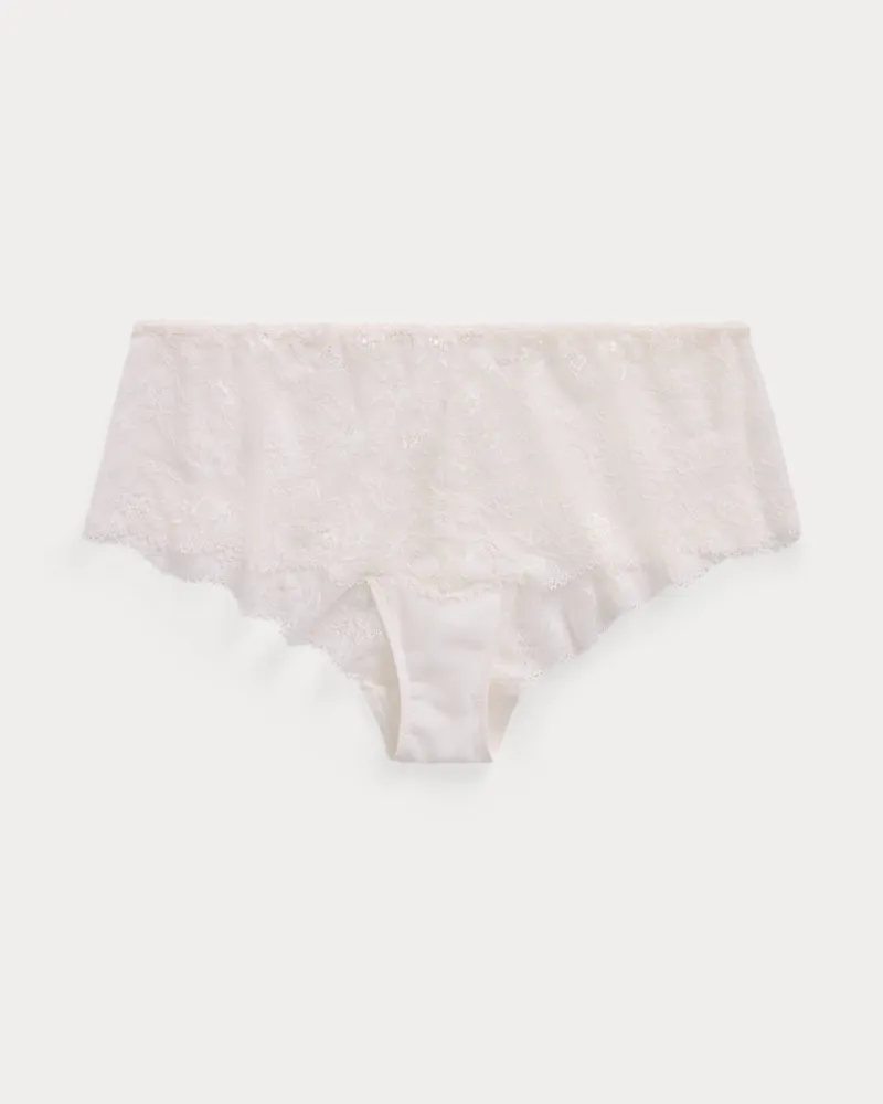 Ralph Lauren Hipster-Slip aus Spitze White