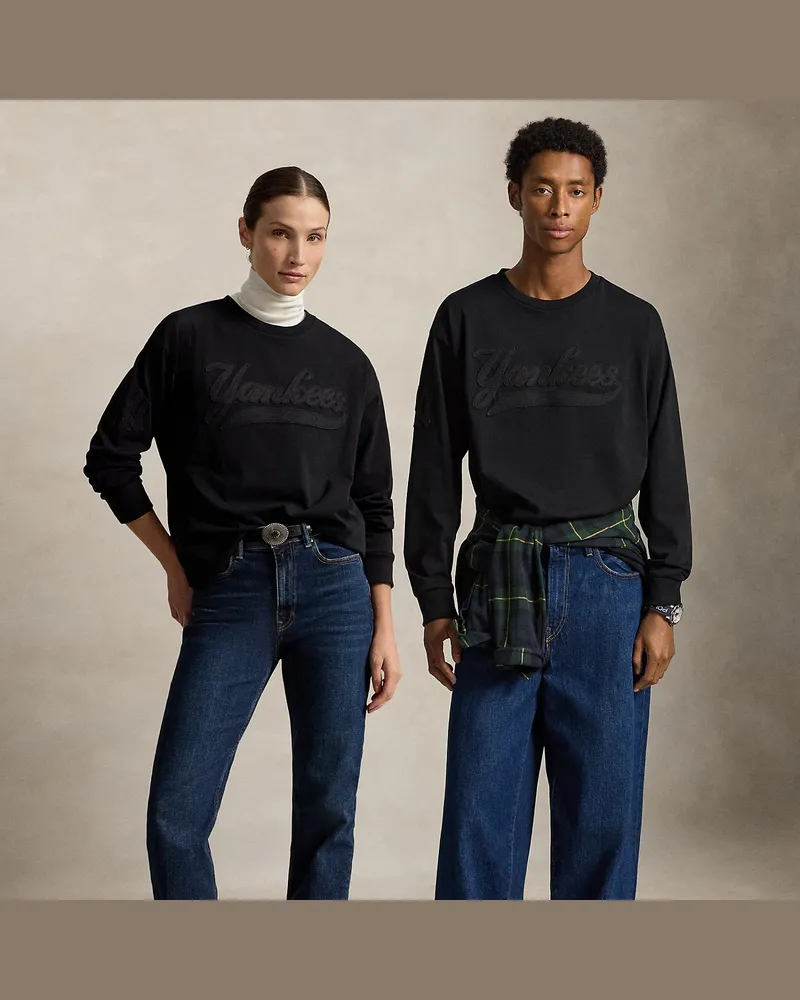 Ralph Lauren T-Shirt Polo  Ralph Lauren Lauren Yankees Black
