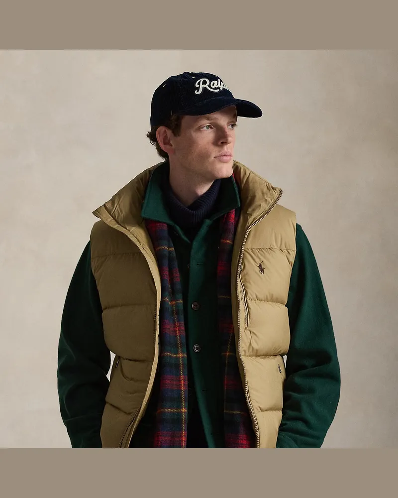 Ralph Lauren Die Daunenweste Gorham Tan