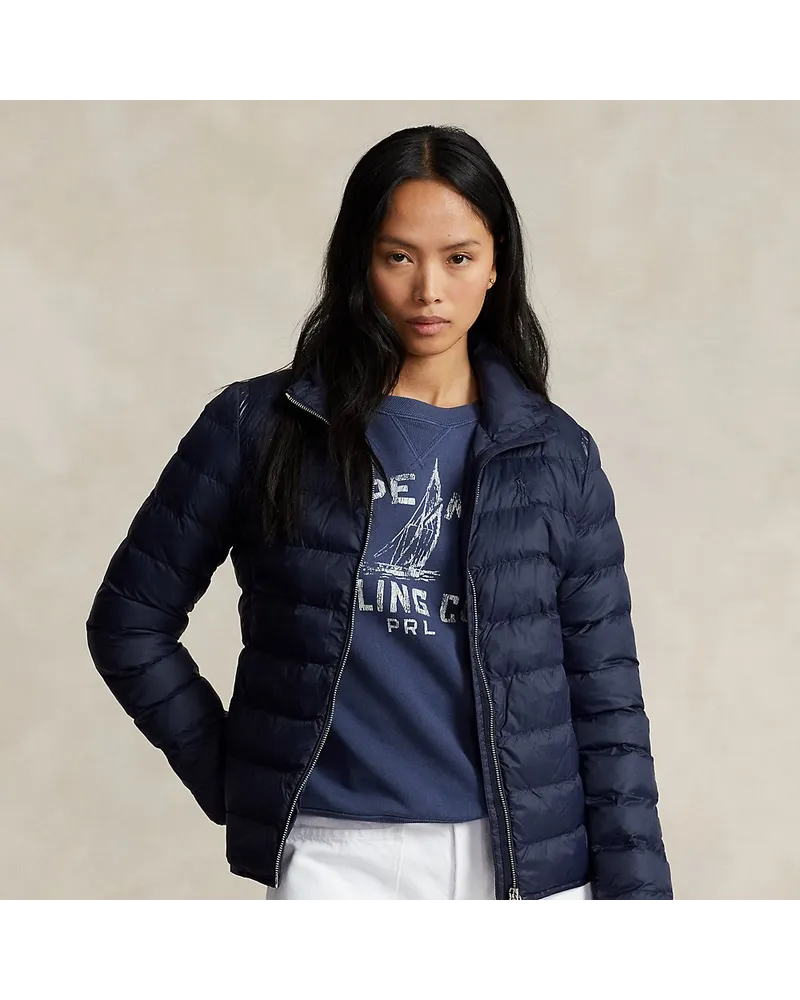 Ralph Lauren Verstaubare Steppjacke Blue