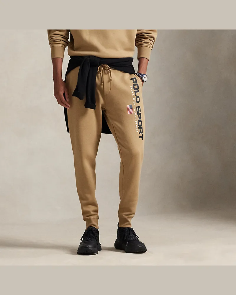 Ralph Lauren Fleece-Jogginghose Polo Sport Tan