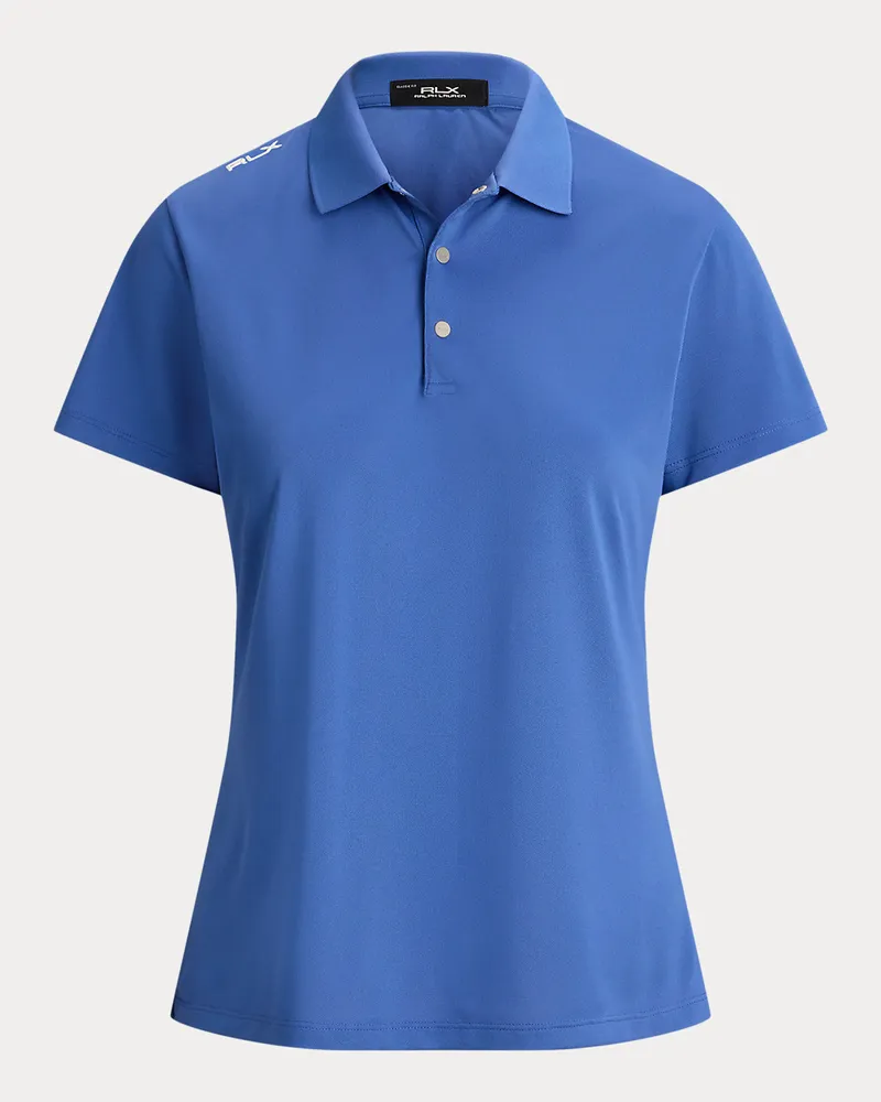 Ralph Lauren Tailored-Fit Poloshirt aus Piqué Blue