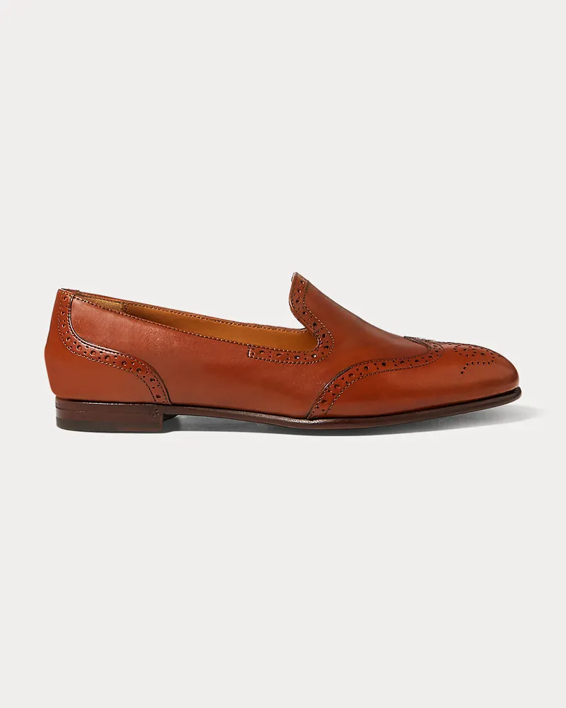 Ralph Lauren Kalbslederloafer Quincy Tan