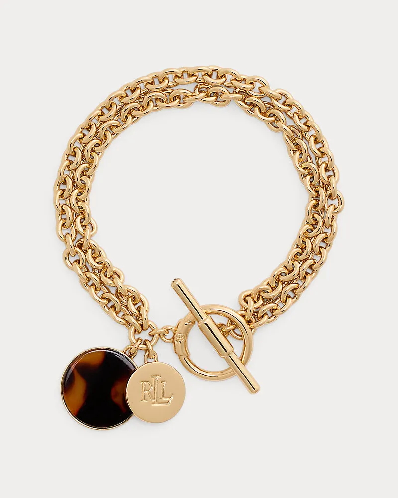 Ralph Lauren Armband mit Anhängern Gold