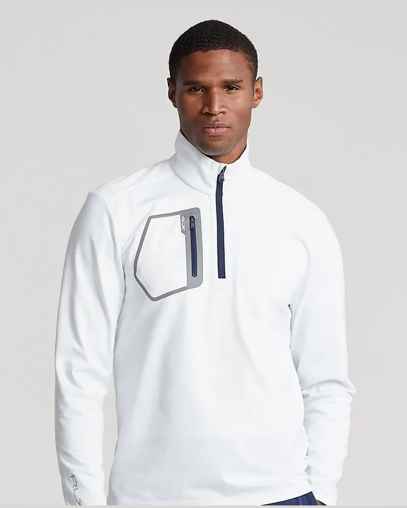 Ralph Lauren Luxuriöser Classic-Fit Jersey-Pullover White
