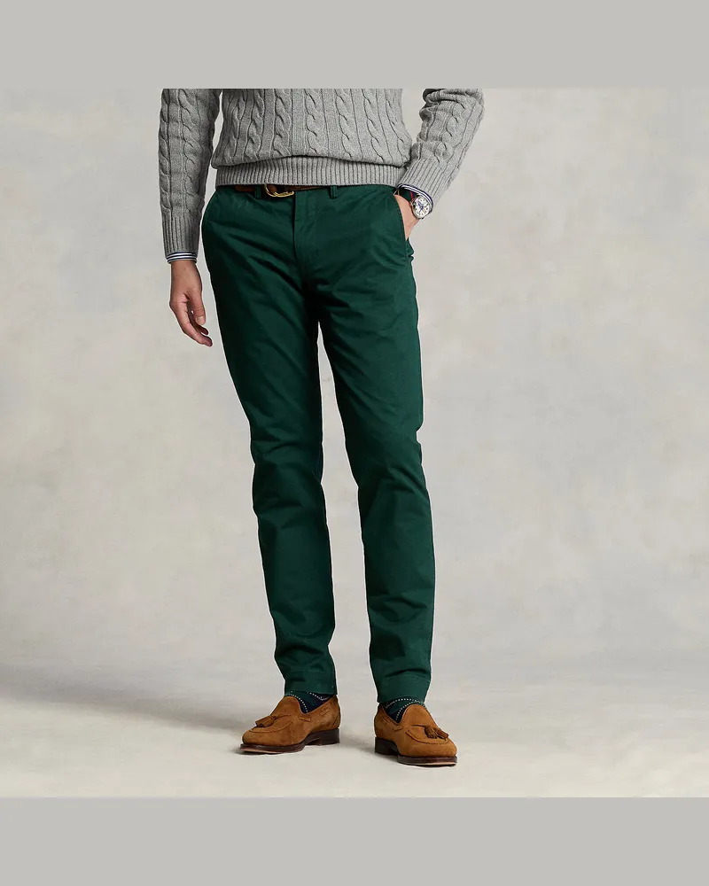 Ralph Lauren Stretch-Straight-Fit Chinohose Bedford Green