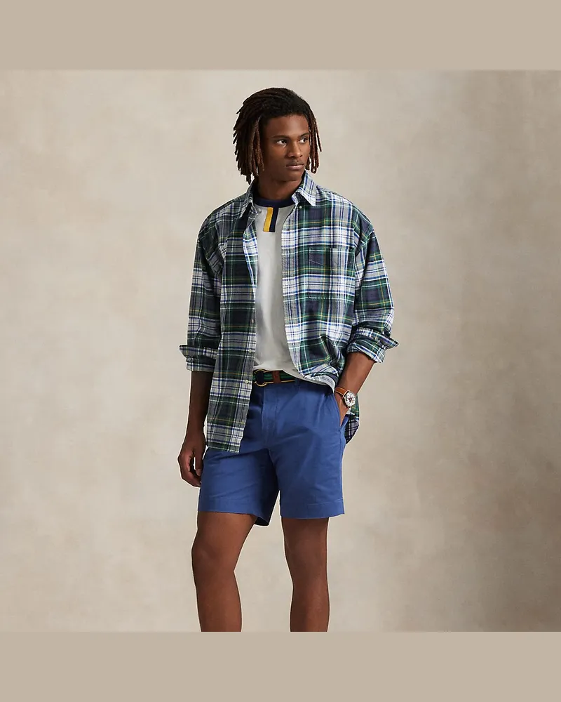 Ralph Lauren Stretch-Straight-Fit Chinoshorts Blue