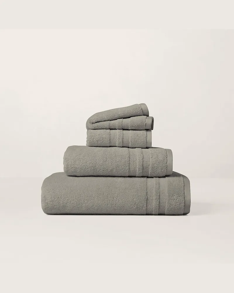 Ralph Lauren Home Badetücher und Fußmatte Payton Grey