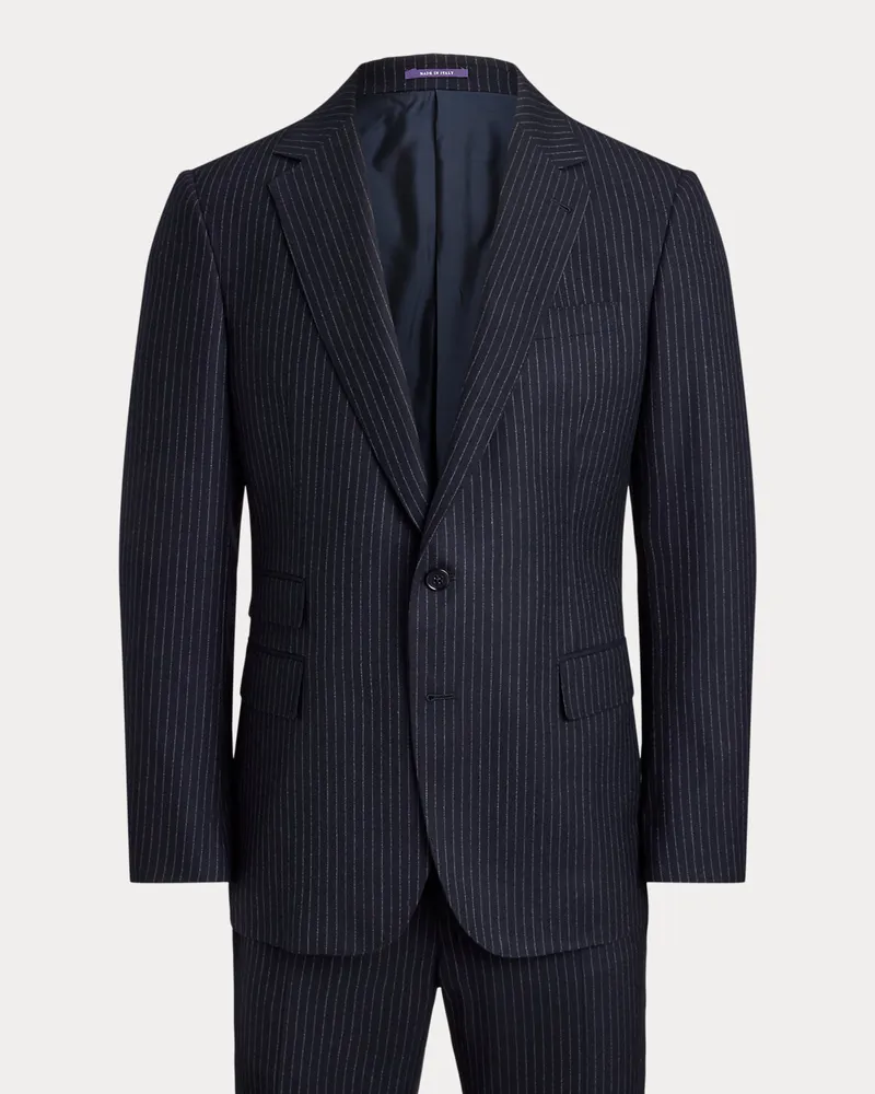 Ralph Lauren Handgeschneiderter Wollanzug Gregory Blue