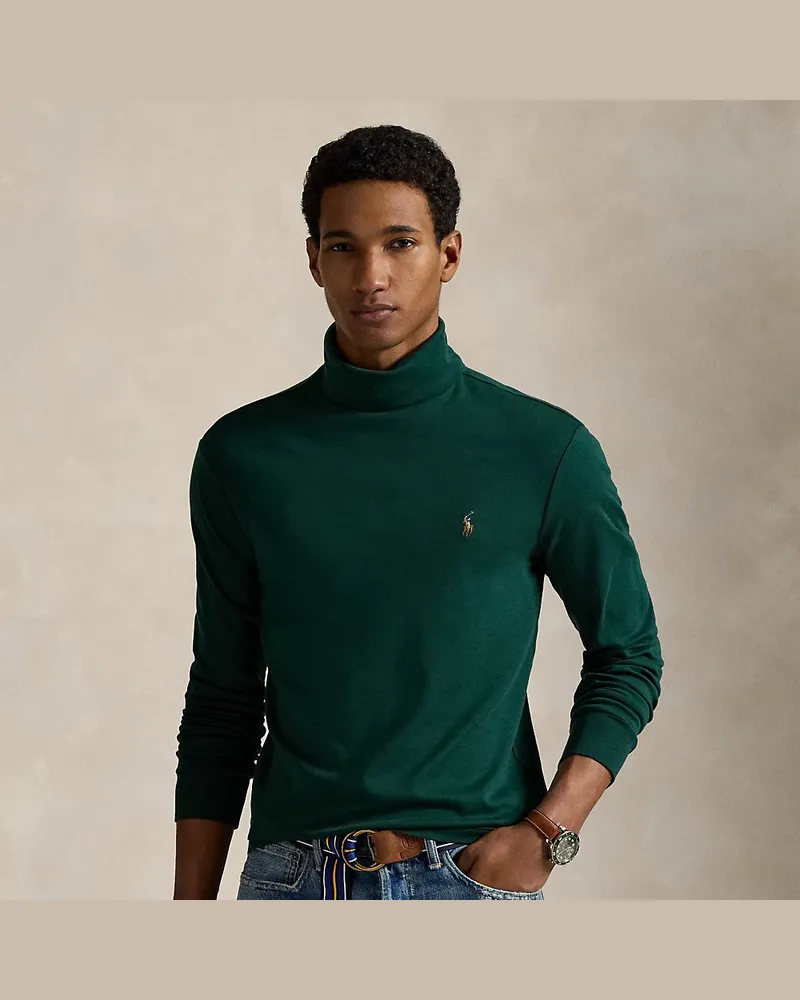 Ralph Lauren Rollkragenpullover aus Baumwolle Green