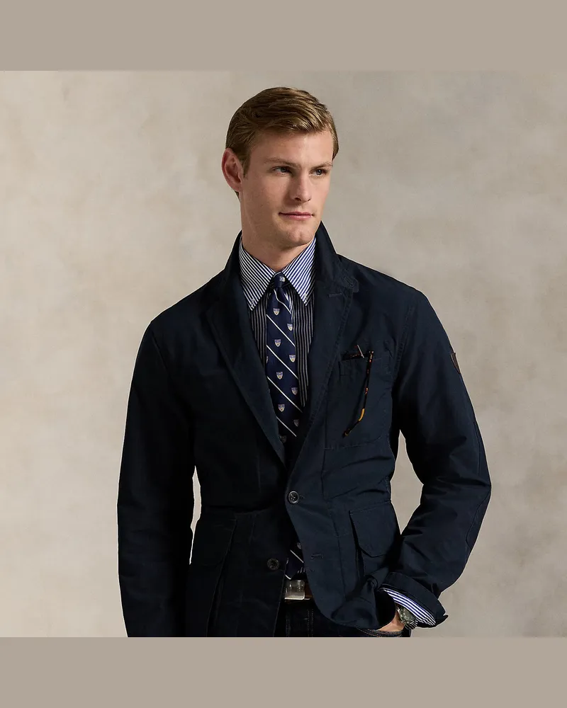 Ralph Lauren Die leichte Twilljacke Pearson Blue