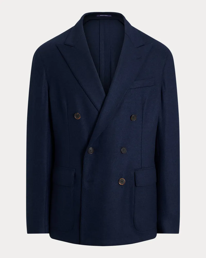 Ralph Lauren Sakko Hadley aus Kaschmirmischung Blue