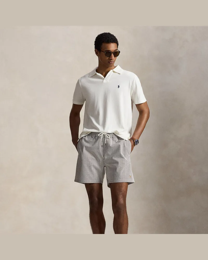 Ralph Lauren Klassische Badeshorts Traveler Brown