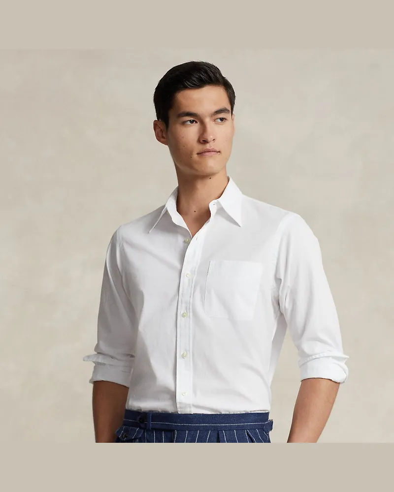 Ralph Lauren Classic-Fit Popelinehemd White