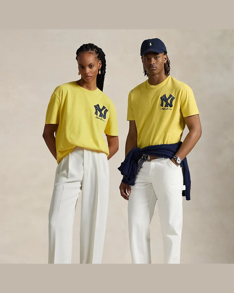 Ralph Lauren T-Shirt Polo  Ralph Lauren Lauren Yankees Yellow