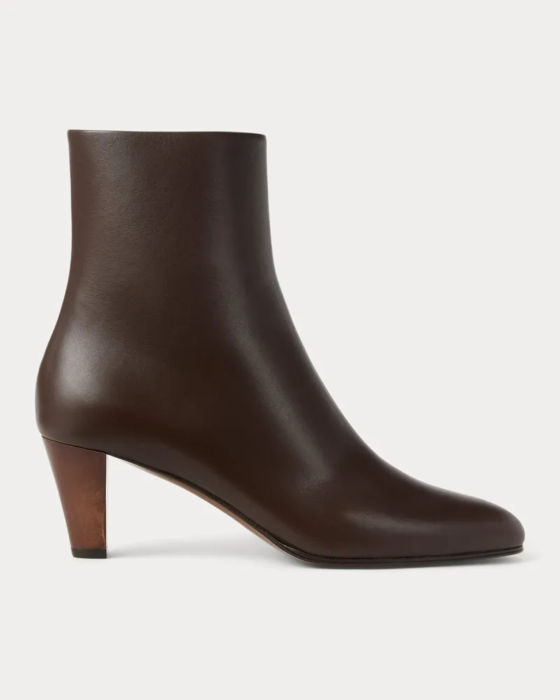 Ralph Lauren Stiefelette Bernice aus Kalbsleder Brown