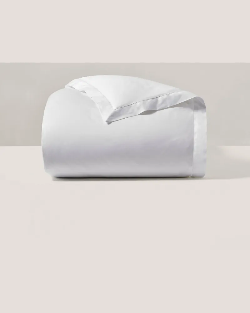 Ralph Lauren Home Bettbezug aus Baumwollatlas White