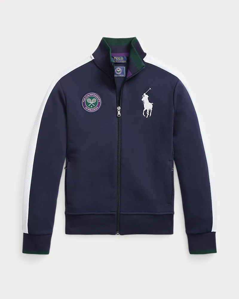Ralph Lauren Doppellagige Ballkindjacke Wimbledon Blue