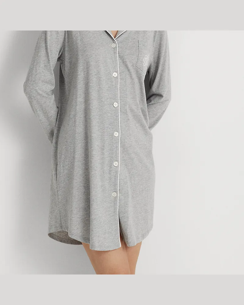 Ralph Lauren Nachthemd aus Jersey Grey