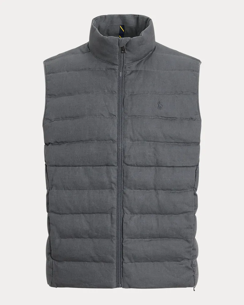 Ralph Lauren Die Weste Colden aus Leinen Grey