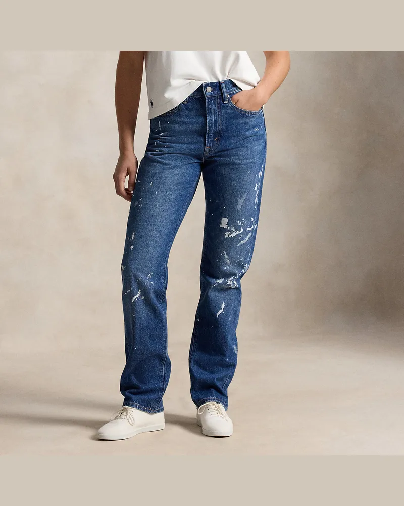 Ralph Lauren Relaxed-Straight-Fit Jeans Blue