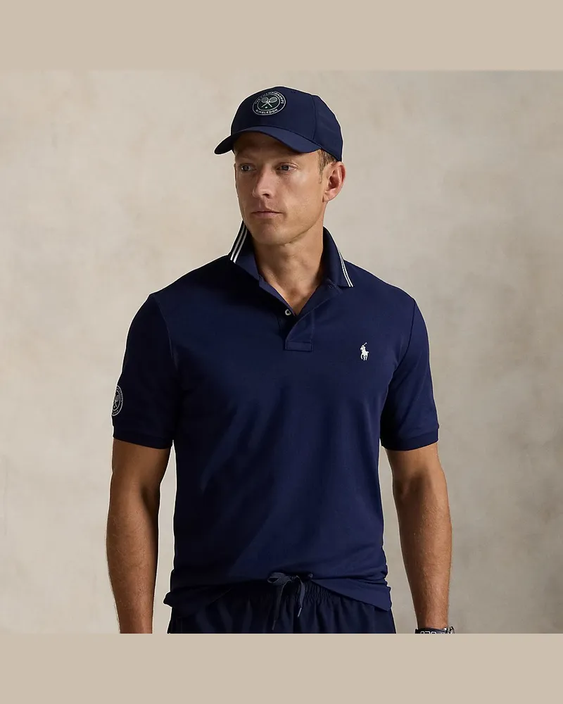 Ralph Lauren Classic-Fit Stretch-Poloshirt Wimbledon Blue
