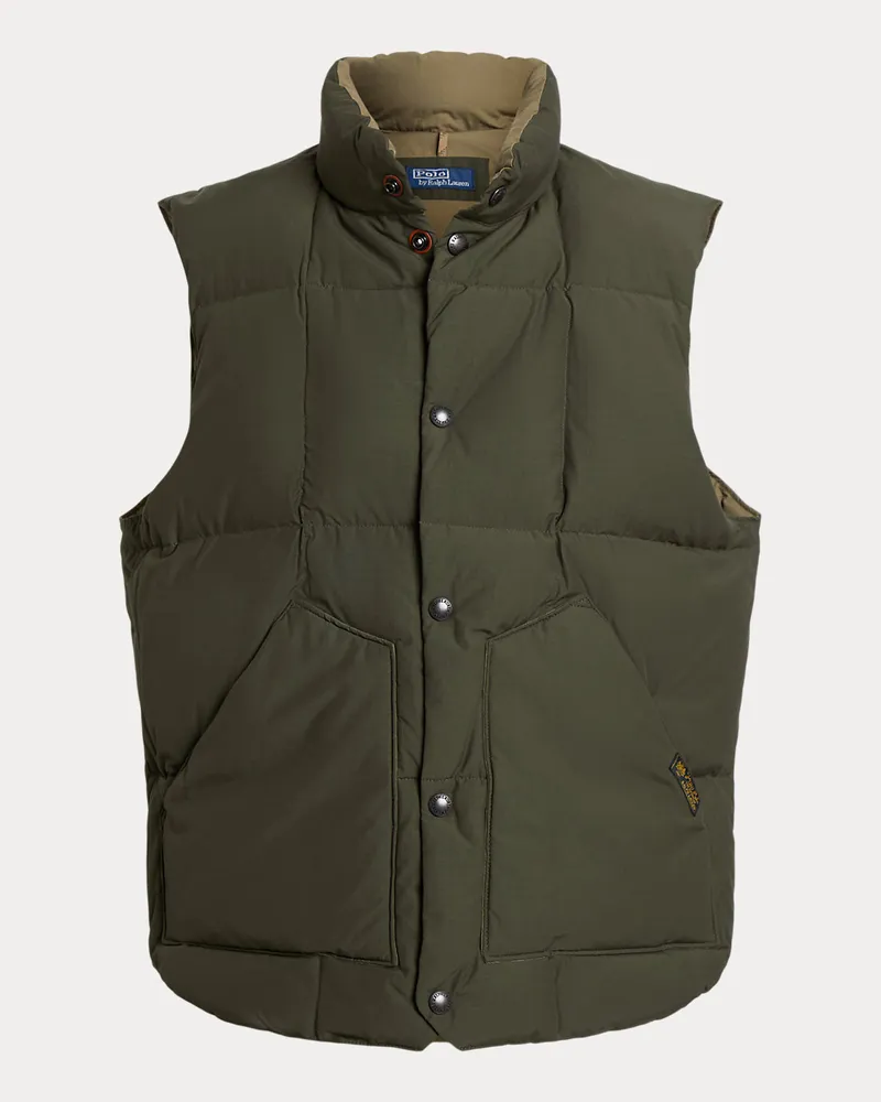 Ralph Lauren Die Daunenweste Hartland Green