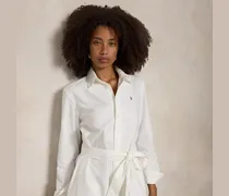 Hemdkleid aus Baumwolloxford mit Gürtel