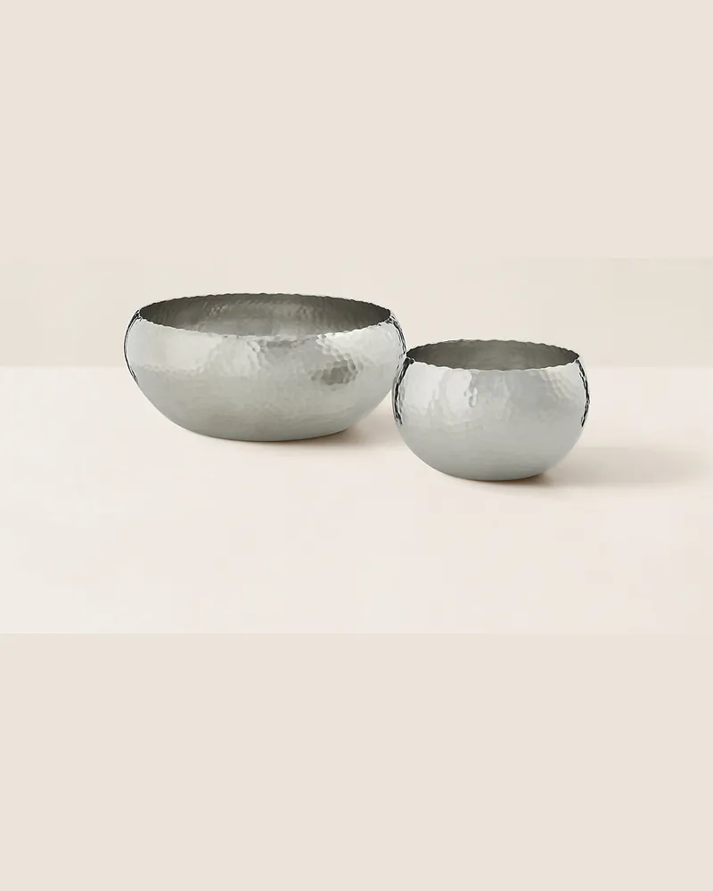 Ralph Lauren Home Stapelbare Schalen Evans Silver