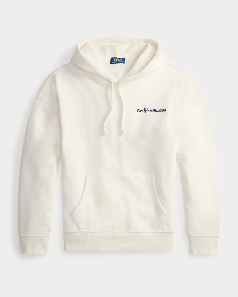 Ralph Lauren Relaxed-Fit Kapuzenpullover aus Fleece White