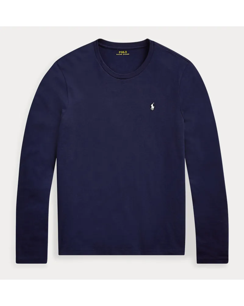 Ralph Lauren Schlafshirt aus Baumwolljersey Blue