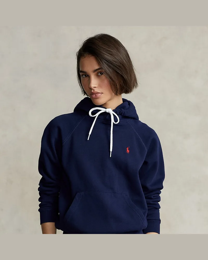 Ralph Lauren Kapuzenpullover aus Fleece Blue