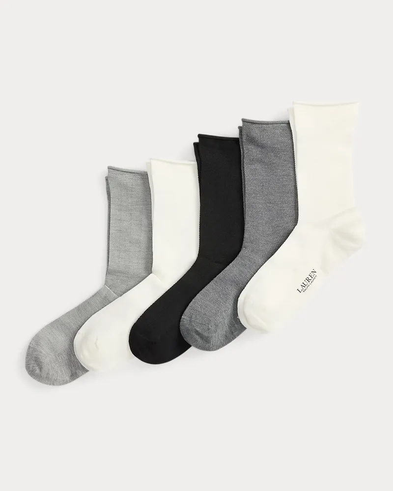 Ralph Lauren Stretch-Crew-Socken im 6er-Pack Multi