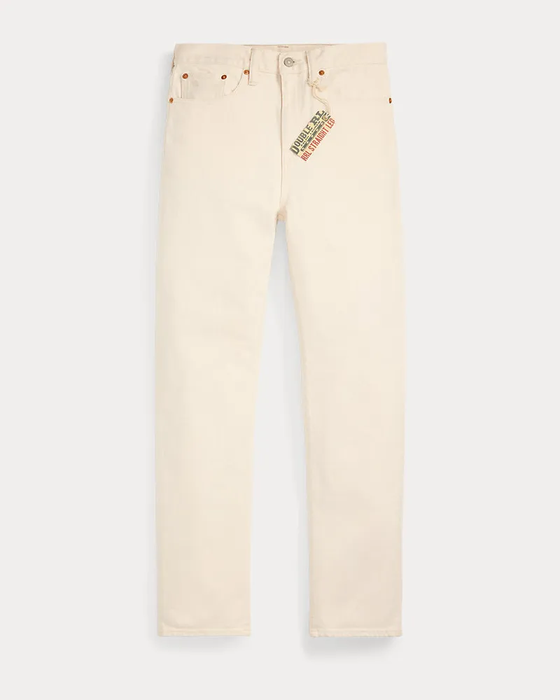 Ralph Lauren Straight-Fit Jeans aus Natur-Denim Natural