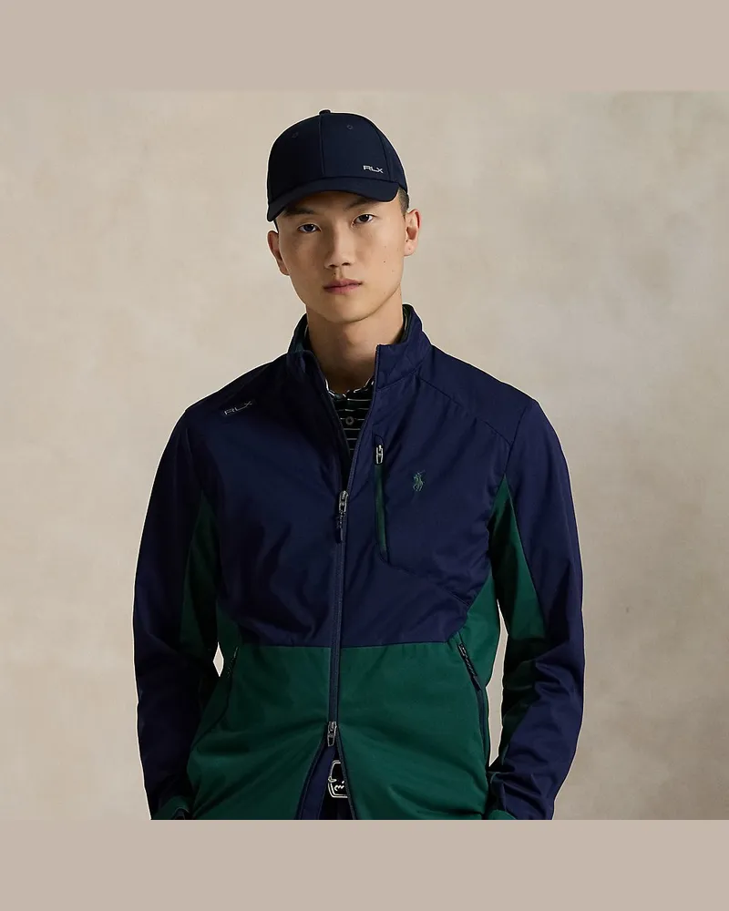 Ralph Lauren Verstaubare Jacke in Color-Block-Optik Blue