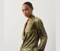 Jacke Marcy aus Metallic-Jacquard