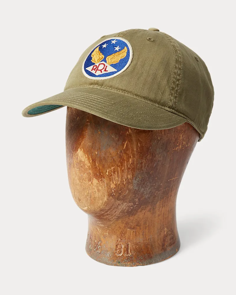 Ralph Lauren Baseballkappe aus Twill Green