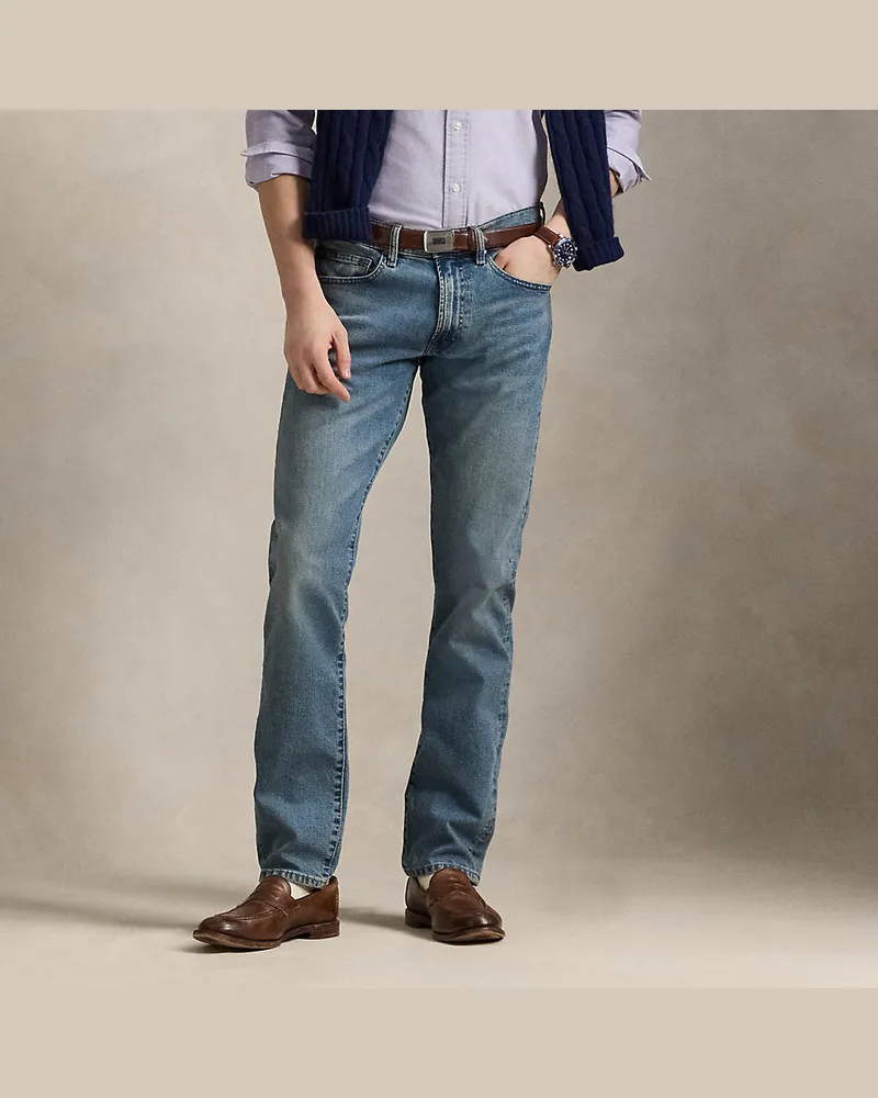 Ralph Lauren Slim-Straight Stretchjeans Varick Blue