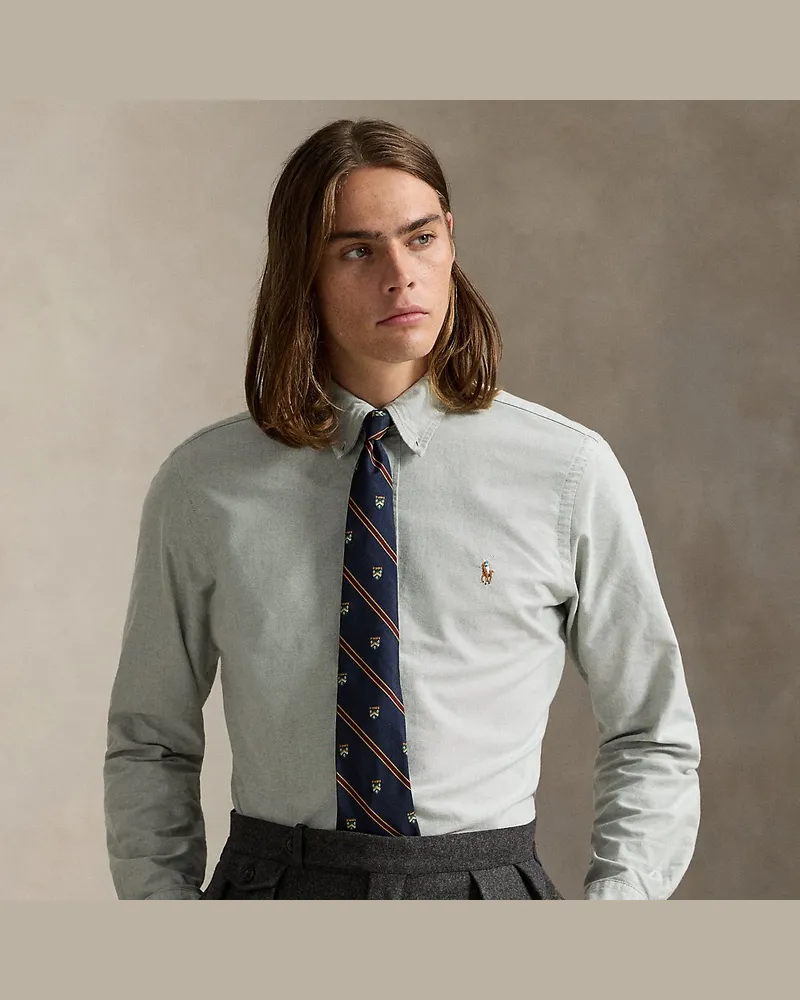 Ralph Lauren Slim-Fit Oxfordhemd Green