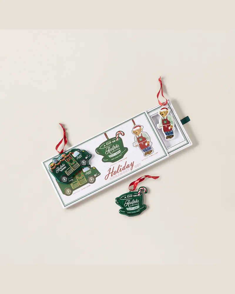 Ralph Lauren Home Ornament-Geschenkset  Ralph Lauren's Coffee Green