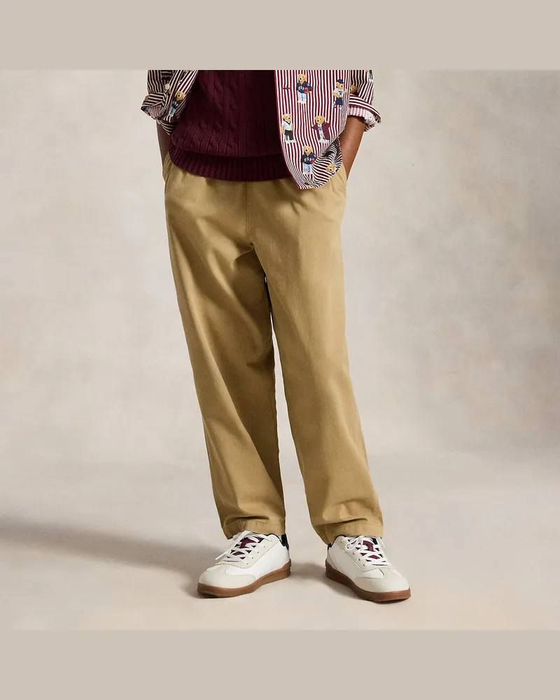 Ralph Lauren Big-Fit Hose aus Baumwolltwill Tan