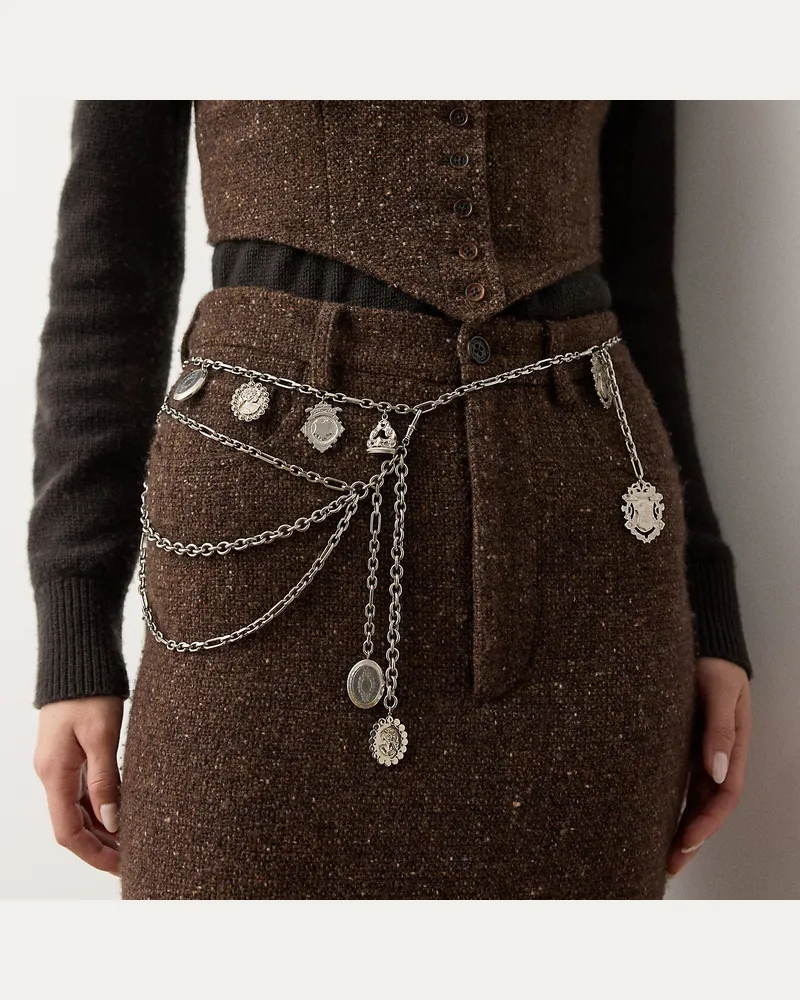 Ralph Lauren Mehrkettiger Gürtel mit Anhängern Multi