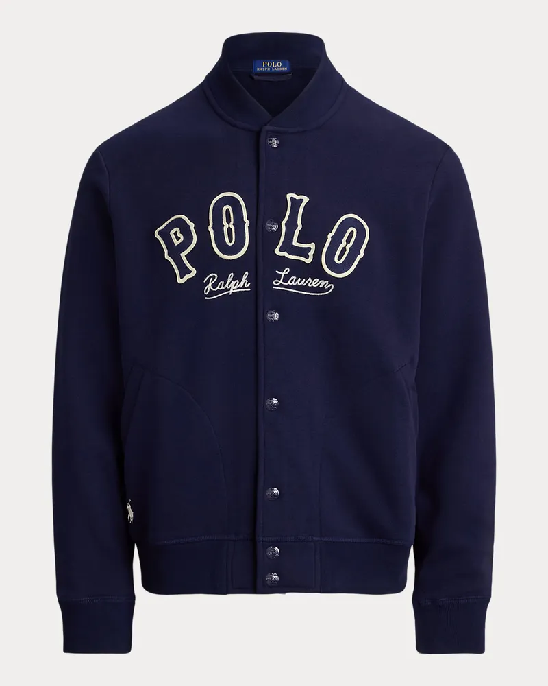 Ralph Lauren Fleecejacke RL mit Western-Logo Blue