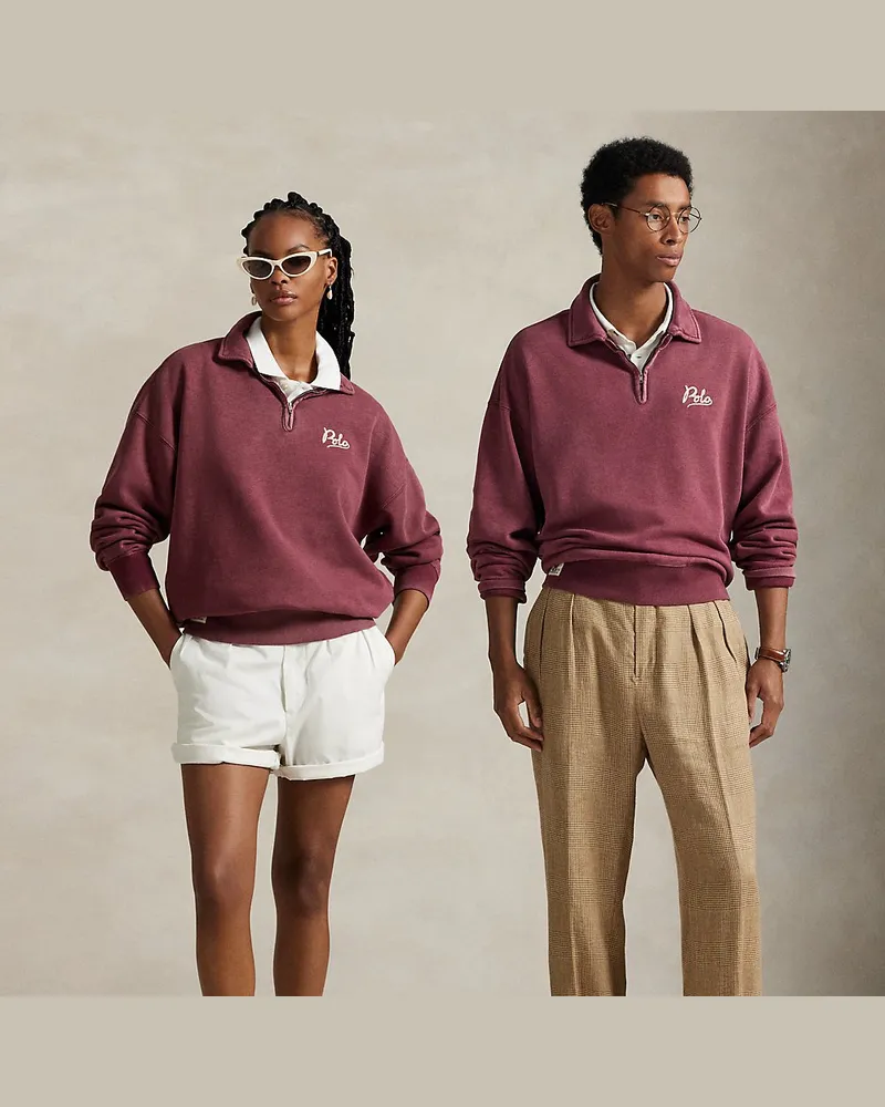 Ralph Lauren Das Logo-Sweatshirt Morehouse College Red