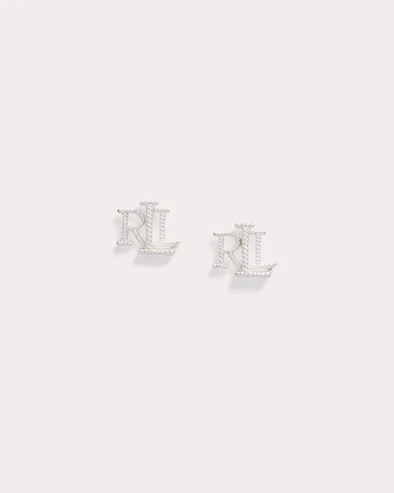 Ralph Lauren Strukturierte Sterlingsilber-Ohrstecker Silver